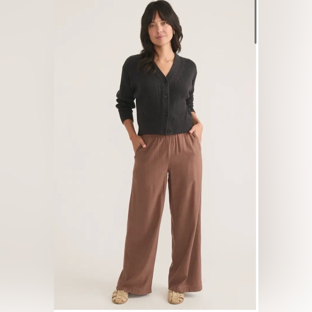 Marine Layer Allison Tencel Lyocell Wide-Leg Pants